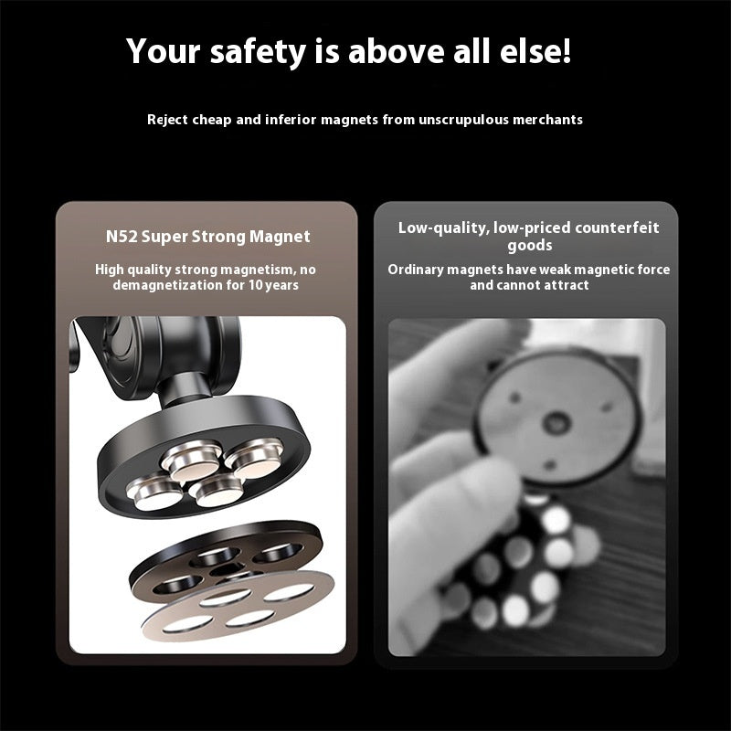 Magnetic Phone Mount [360 Hands-Free Holder]