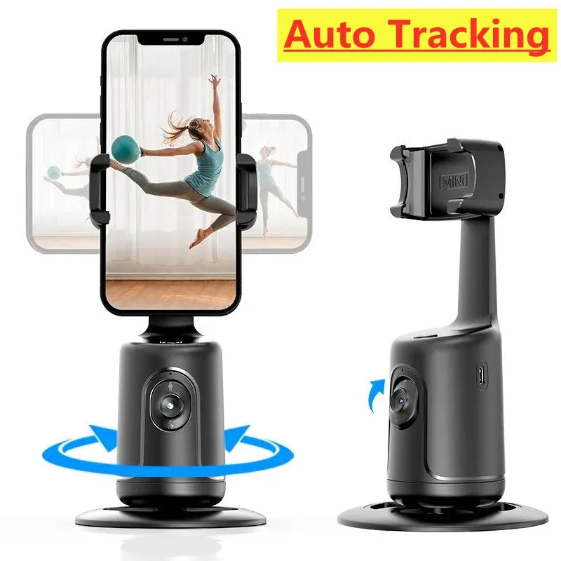 Smart AI Face Tracking Phone Holder [360 Auto Rotation]